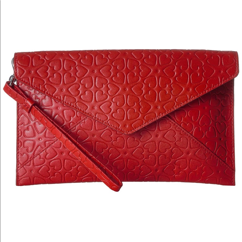 Rebecca Minkoff Leo Wristlet “Hearts” - NWT